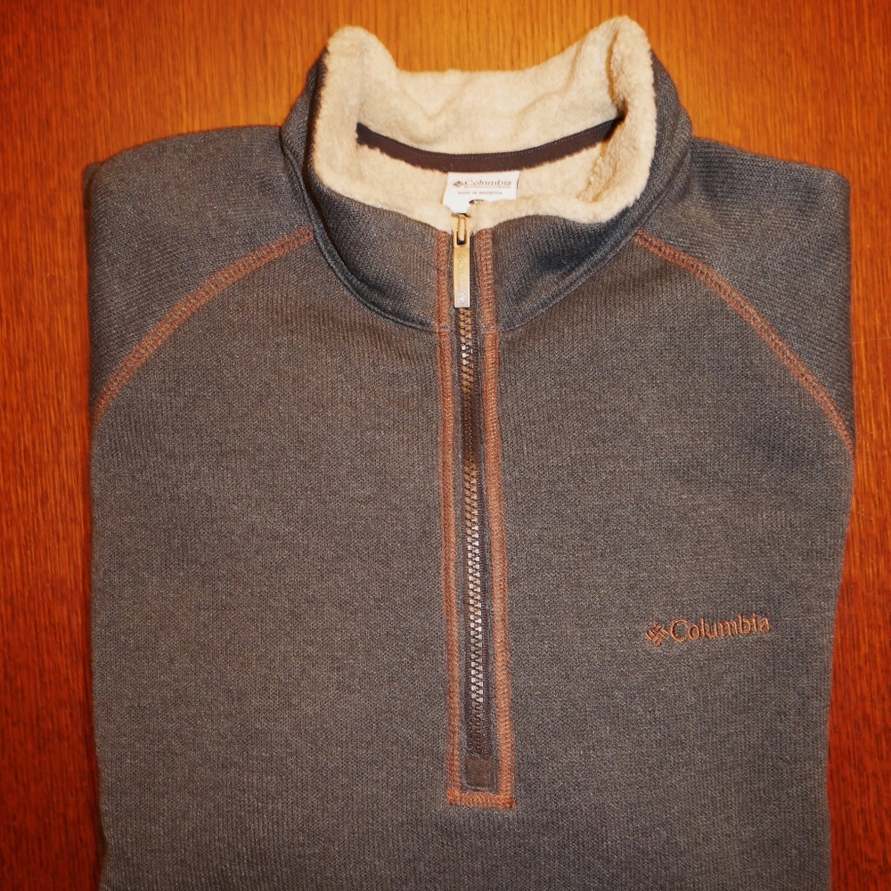 Quarter Zip Columbia Sweater
